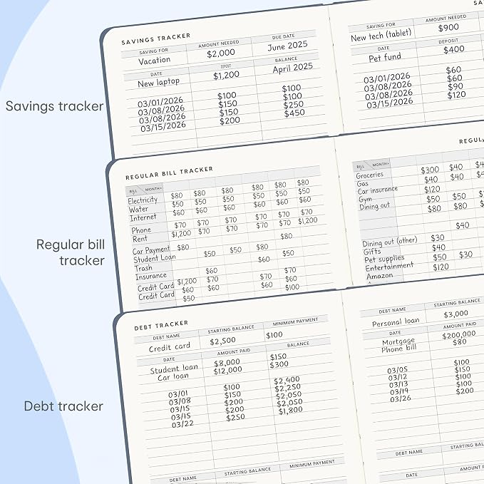 &And Per Se Budget Planner, Budget Book - Image 6