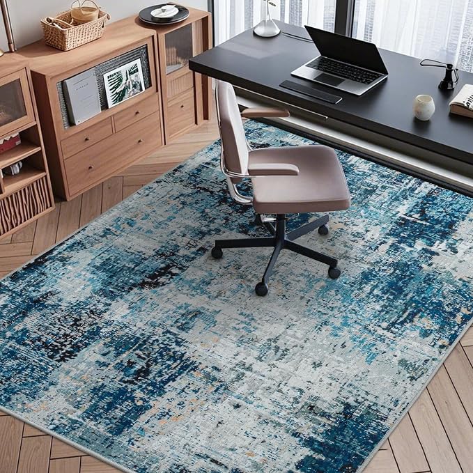 Office Chair Mat for Hardwood Floor, Machine Wash by CHAKME