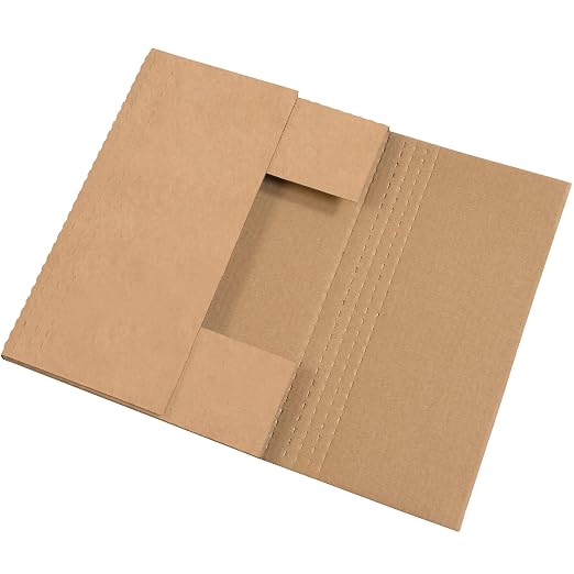 Tape Logic TLM4BKK Easy-Fold Mailers, 17 1/8" x 14 1/8" x 2" by TapeLogic