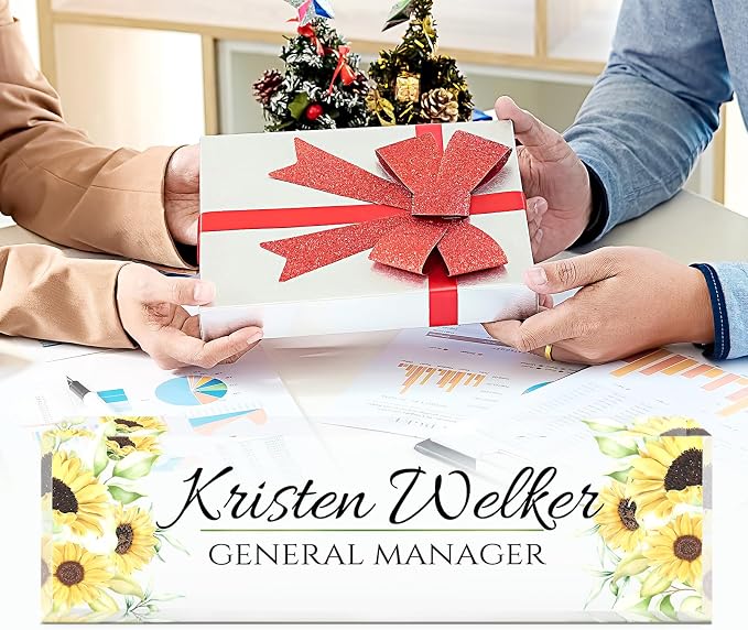 Personalized Office Name Plate for Desk - Image 5