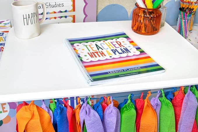 Teacher Created Resources Color Crush Teacher Plan Book - Image 5