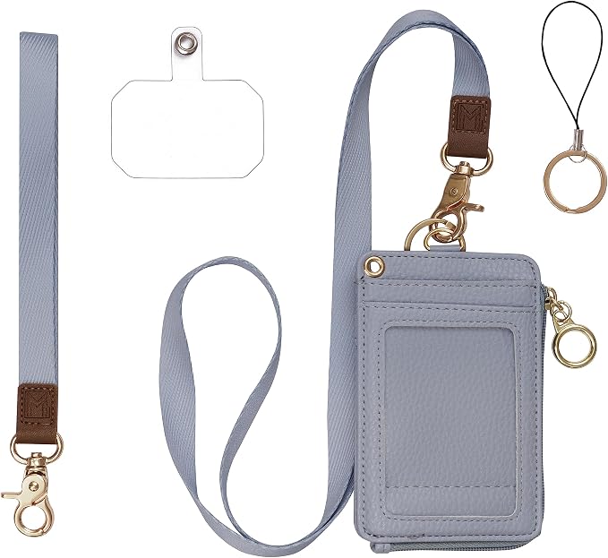 MONDO DESIGNS 2-in-1 ID Badge Holder & Lanyard Wallet by MondoDesigns