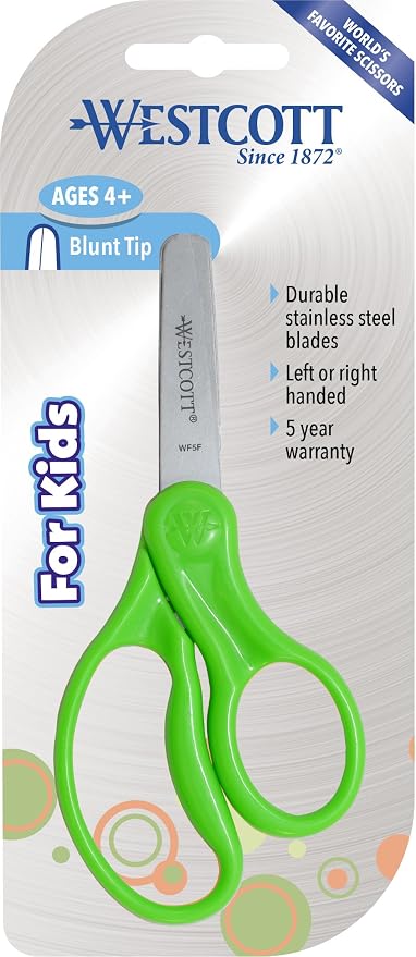 Westcott 15969 Right- and Left-Handed Scissors, Classic Kids' Scissors - Image 3