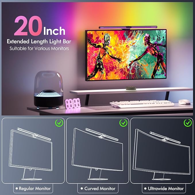 Quntis RGB Pro+ Monitor Light Bar - Image 2