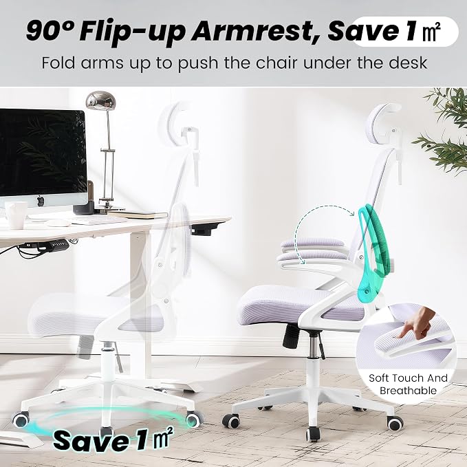 Fizzin Ergonomic Office Chair, 400 LBS Desk Chair - Image 8