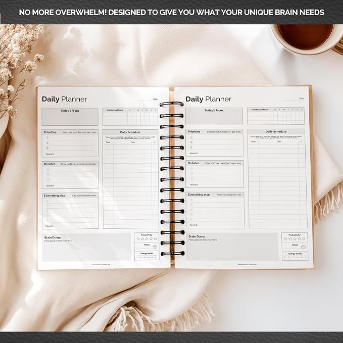 ADHD Daily Planner for Neurodivergent Adults - Image 6
