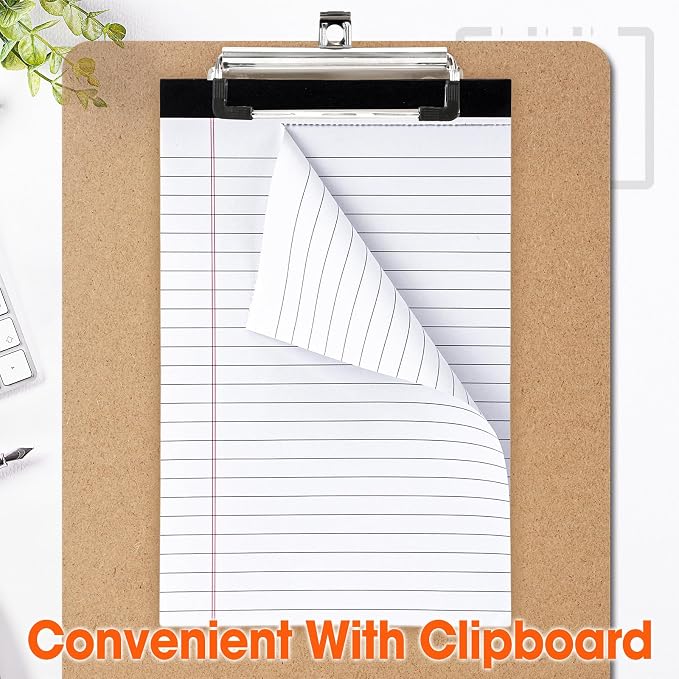 YesBes 32 Pack Note Pads Bulk, Small Legal Pads 5" x 8" Narrow Ruled Lined - Image 4