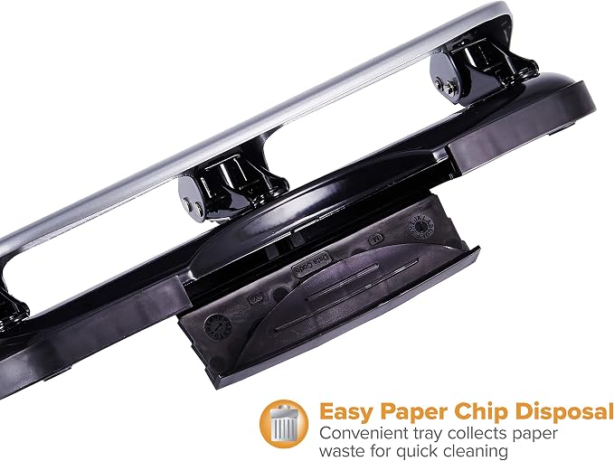 Bostitch Office EZ Squeeze 3-Hole Punch, 20 Sheet Capacity, No Jam Technology - Image 6