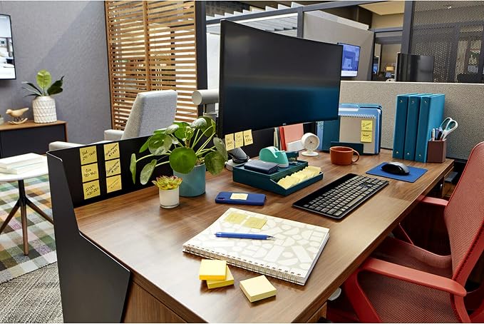 Post-it Notes, 3 in x 3 in, 24 Sticky Notes Pads, The Iconic Canary Yellow Note - Image 2