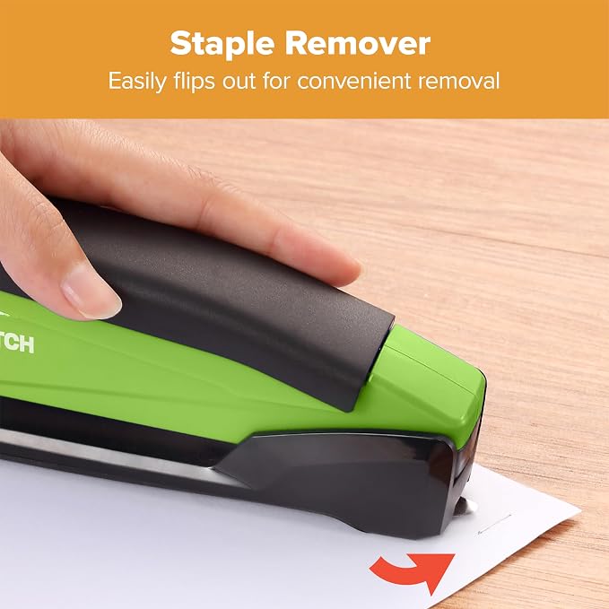 Bostitch Office InPower Spring-Powered Desktop Stapler, 20 Sheet Capacity - Image 4