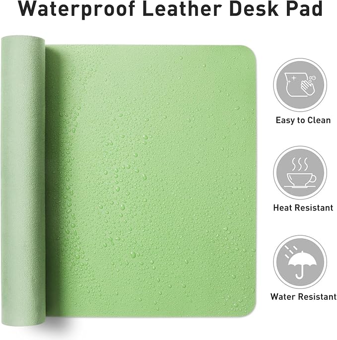 Aothia Faux Leather Desk Mat - Image 7