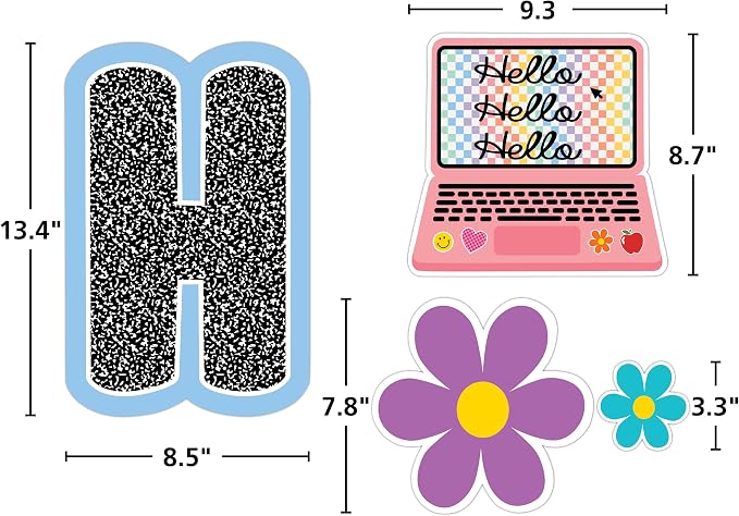 Teacher Created Resources Cool for School Happy You’re Here Bulletin Board - Image 7