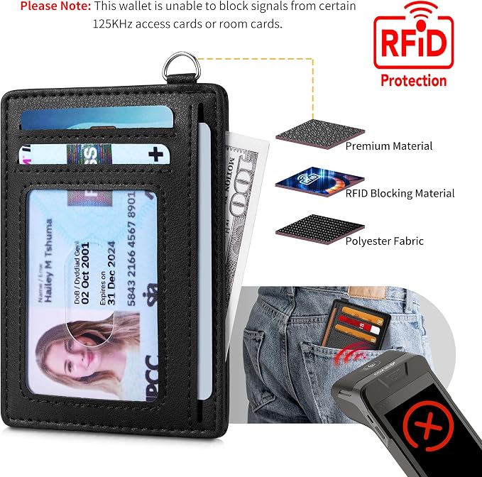 Mayski Slim Wallet, Credit Card Holder - Image 5