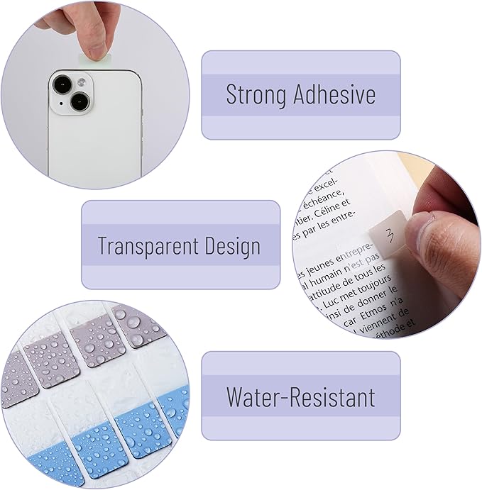 Mr. Pen- Sticky Index Tabs, 240 Pcs, Pastel Sticky Tabs for Notebooks, Page Markers, Page Tabs for Binders, Page Tabs Sticky Tabs for Books, Notebook Tabs, Book Sticky Tabs for Notebooks-DeskLoop Office