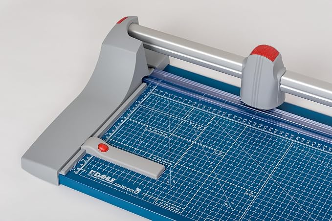 Dahle 448 Premium Rotary Trimmer, 20 Sheet Capacity, Self-Sharpening, Automatic - Image 8