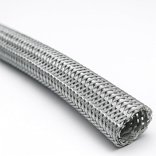 Electriduct 1.25" Hook Self Closing Sleeve Braid Wrap Around Sleeving Flame by Electriduct