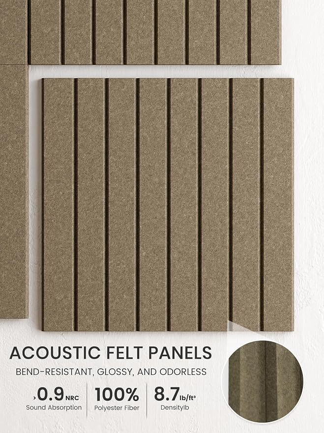 Bumusty Large Cork Board Alternative-36 x 24" Felt Bulletin Board Tiles - Image 3