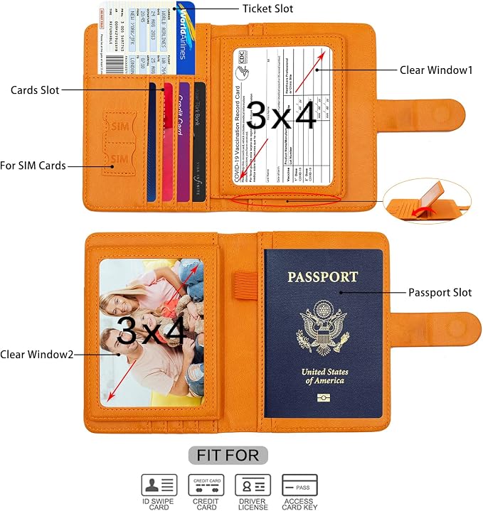 Melsbrinna Rfid Passport Holder - Image 3