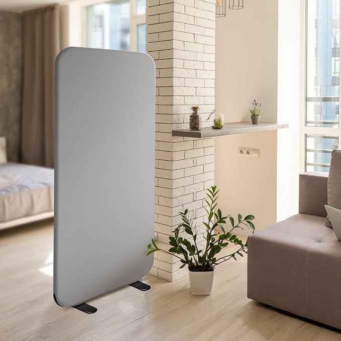 DECOLAB Standing Room Dividers, Privacy Divider Panel Wall, Portable Divider - Image 3
