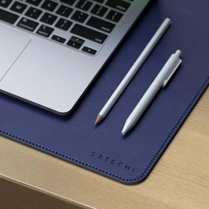 Satechi Vegan Leather Desk Mat, Large Mouse Pad Scratch and Water Resistant - Image 7