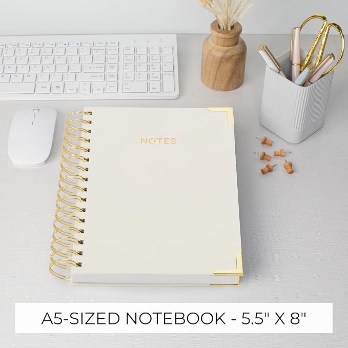 Aesthetic Thick Spiral Notebook Journal - Image 4
