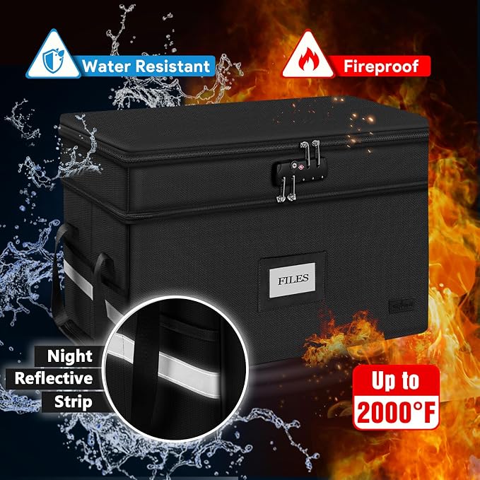 Large Fireproof Document Box - Image 6