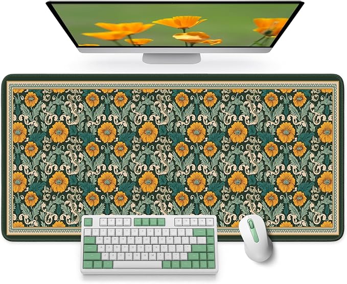 Large Mouse Pad for Desktop, Cute Desk Mat Pad Protector for Work & Gaming by Zapdesk