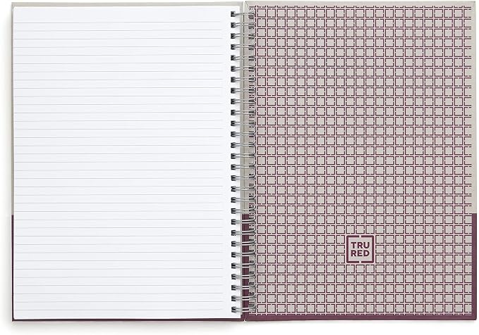 TRU RED Medium Hardcover Ruled Notebook - Image 5