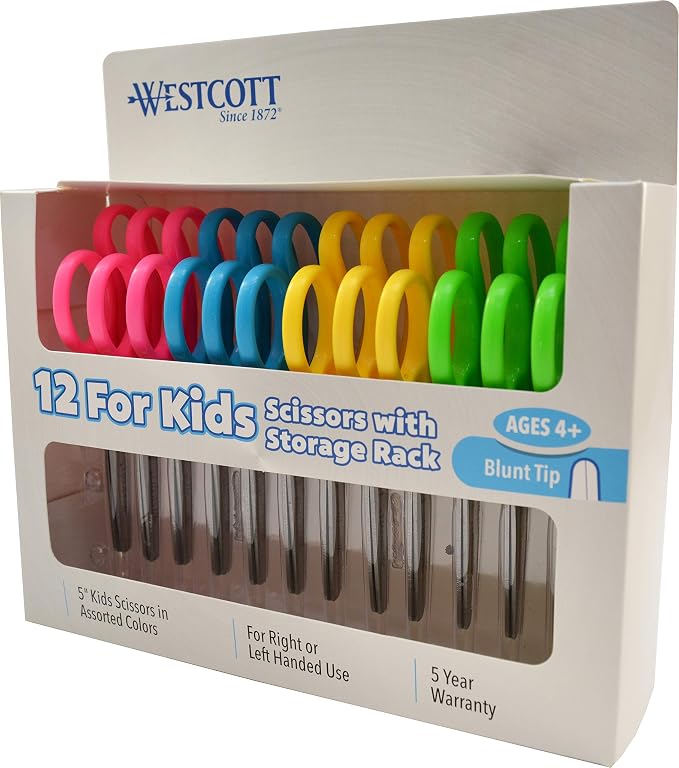 Westcott School Left and Right Handed Kids Scissors by Westcott