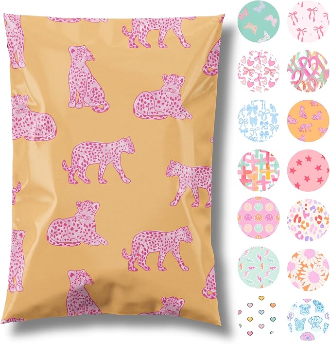 Pretty Package Store 14.5x19 Designer Poly Mailer 100 Pack Heavy Duty by PrettyPackageStore