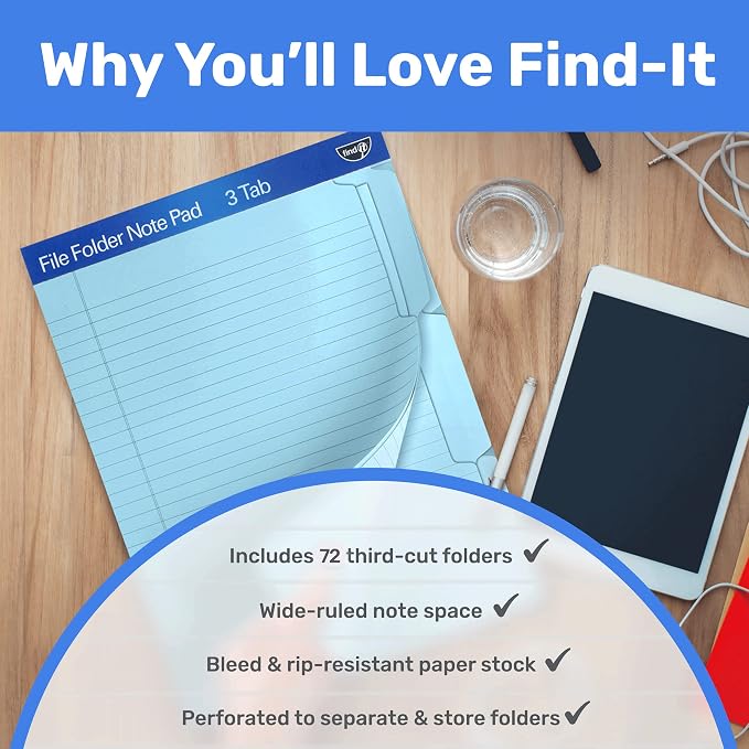 Find It File Folder Notepad - Image 6