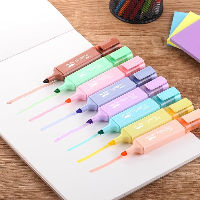 Mr. Pen- Pastel Highlighters, 8 Pack, Highlighters - Image 7