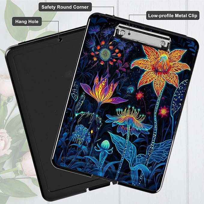 Artistic Orange Blossom A4 Clipboard - Image 5