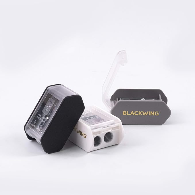 Blackwing Two-Step Long Point Pencil Sharpener, German Steel Blades, Creates - Image 2
