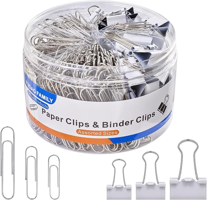 FUDAO FAMILY Paper Clips & Binder Clips by FUDAOFAMILY