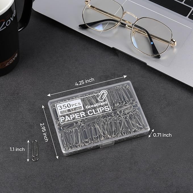 700 PCS Paper Clips, Small Paper Clips - Image 2