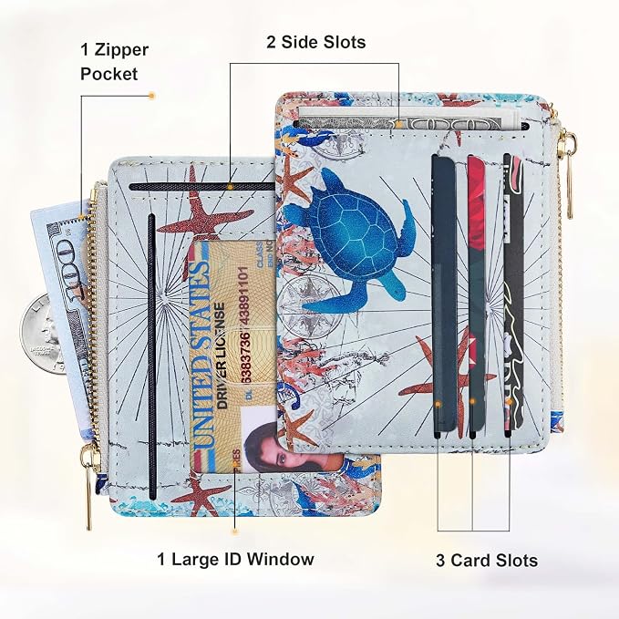 Sodsay Card Case Slim Front Pocket Wallet - Image 2