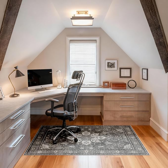 36"x48" Office Chair Mat for Hardwood, Under Desk Chair Mat for Home Office - Image 2