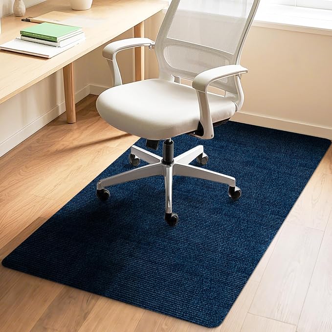 Office Chair Mat for Hardwood Floors 48"x36", Durable Non-Slip Large Tile Floor by HomeMall