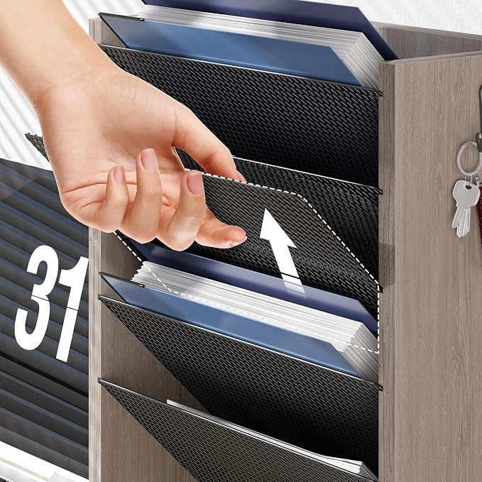 Creso hom Mail Organizer Wall Mounted, Mail Sorter - Image 5
