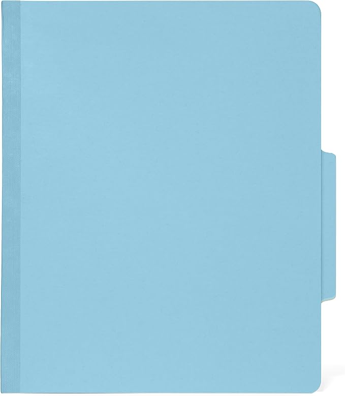 10 Blue Classification Folders - Image 5
