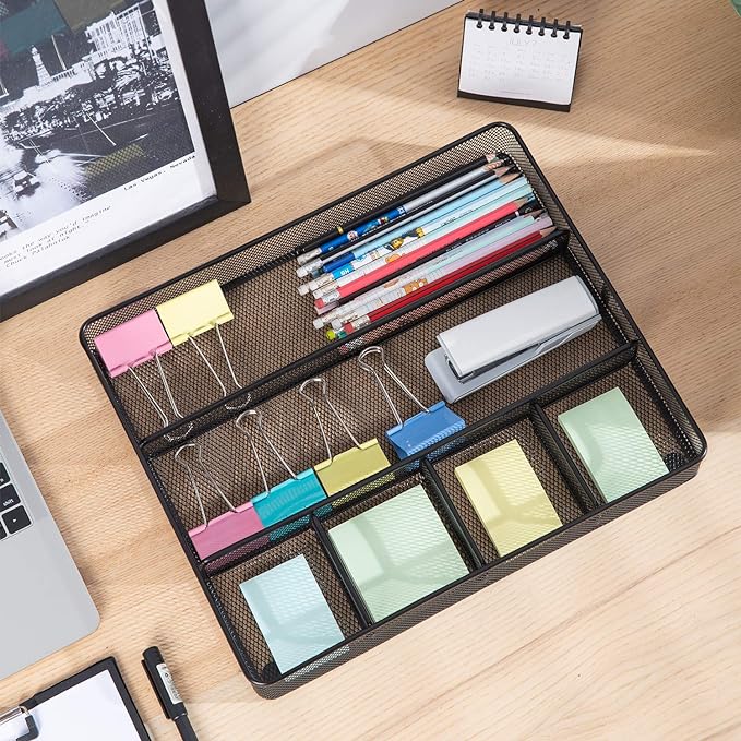 Amazon Basics Mesh Desk Drawer Organizer - Image 6