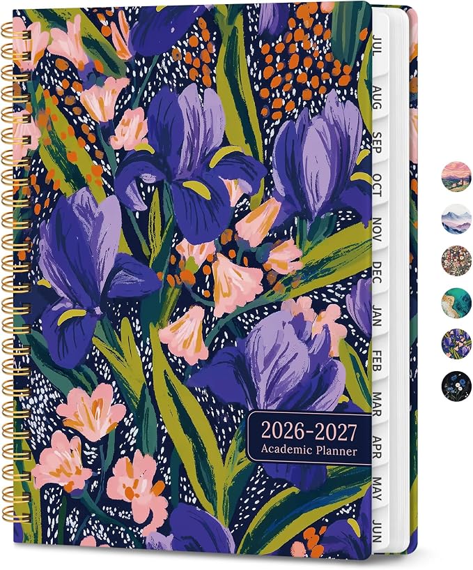 Planner 2026-2027, Monthly and Weekly Academic Planner July 2026 by Zotia