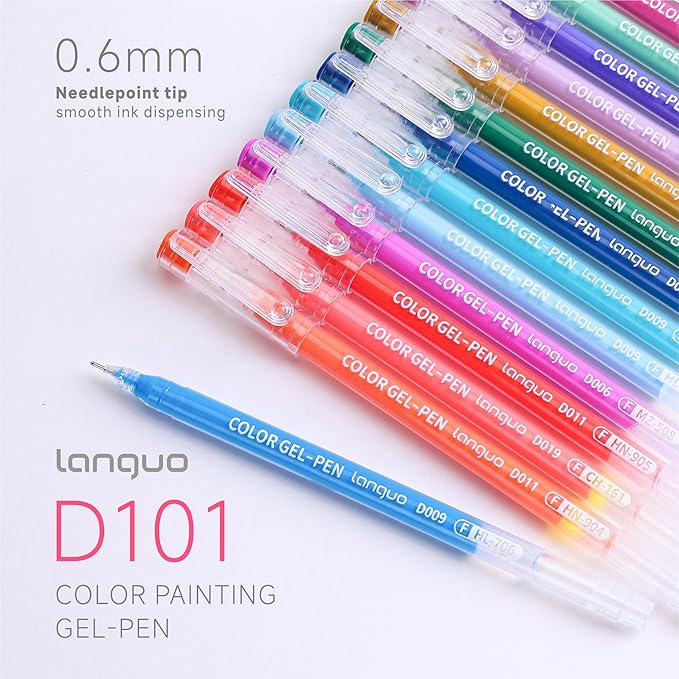 languo 168 PCS Acrylic Gel Pens - Image 3