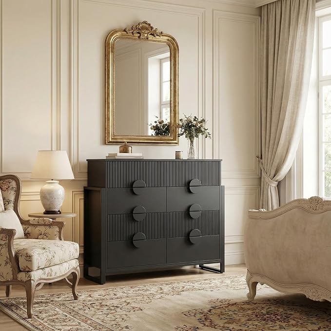 LGHM Fluted Dresser for Bedroom - Image 6