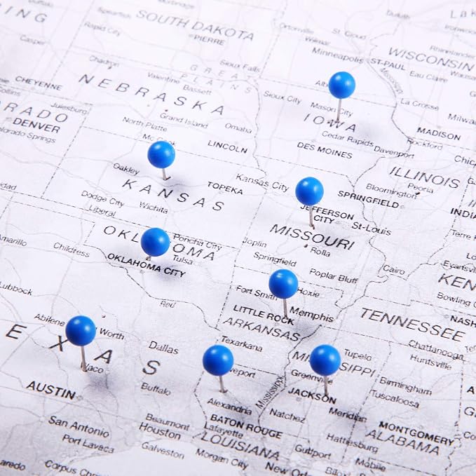 Map Tacks Push Pins Small Size 300 Packs - Image 6