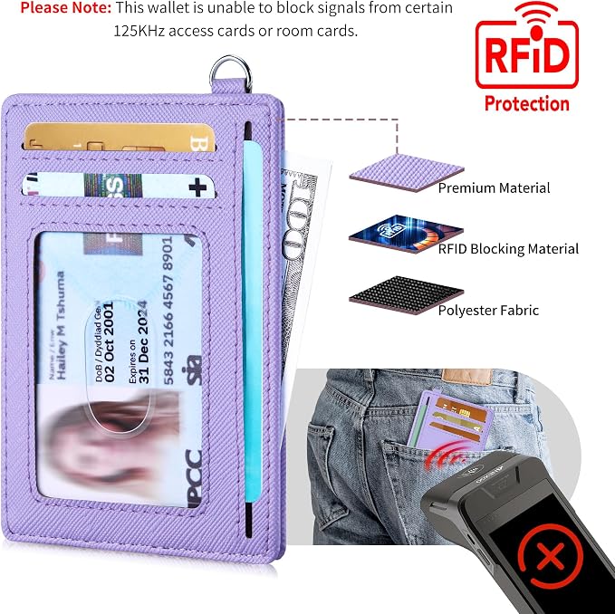 Mayski Slim Wallet, Credit Card Holder - Image 5