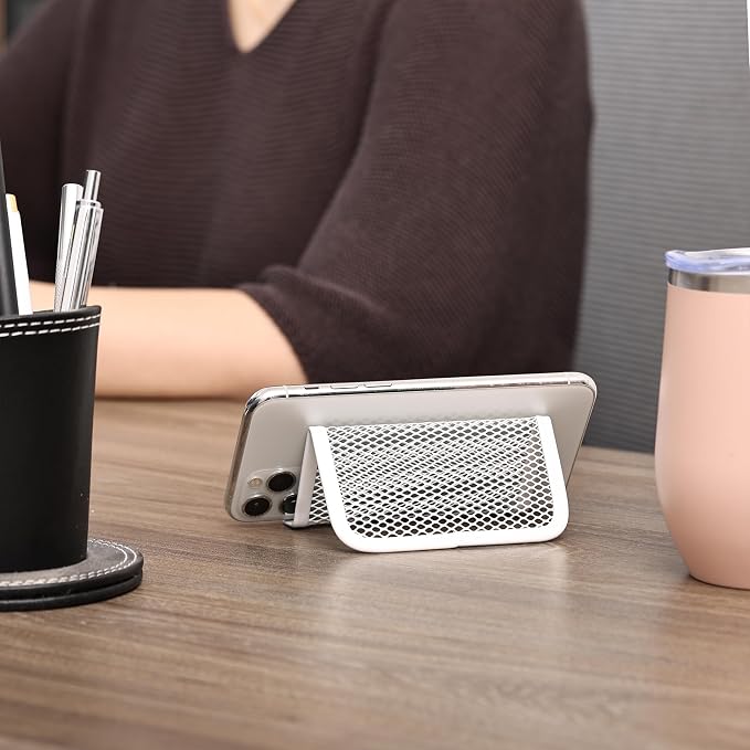 Mr. Pen- Metal Mesh Business Card Holders, 3 Pack, and Business Use, Flat and - Image 6