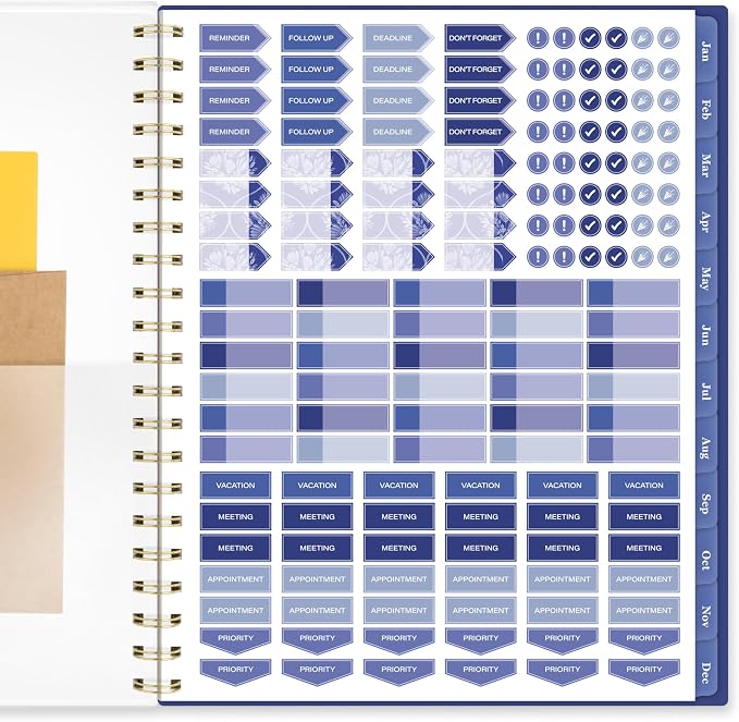 Mead Cambridge 2027 Planner, Weekly & Monthly, 8.5" x 11" - Image 7