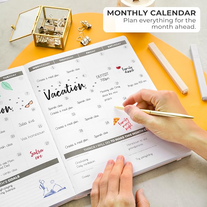 Clever Fox Planner PRO – Weekly & Monthly Life Planner to Increase Productivity - Image 5